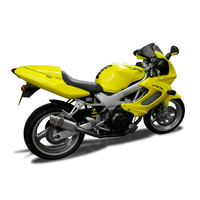 Honda VTR1000F Firestorm 1997-2006 200MM Round Stainless Exhaust System Product thumb image 2