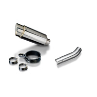 HONDA CB400SF REVO NC42 HYPER VTEC 07-15 200MM ROUND STAINLESS EXHAUST SYSTEM Product thumb image 2