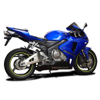Honda CBR600RR 05 06 200MM Round Stainless Exhaust System Product thumb image 2