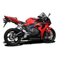 HONDA CBR1000RR FIREBLADE 06-07 200MM ROUND STAINLESS EXHAUST SYSTEM Product thumb image 2