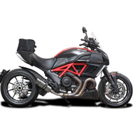 Ducati Diavel 2011-2018 200MM Round Stainless Exhaust System Product thumb image 2