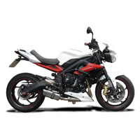 Triumph Street Triple 675 13-16 200MM Round Stainless Silencer KIT Product thumb image 2