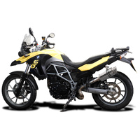 BMW F800GS F700GS 2013-2018 200MM Round Stainless Exhaust System Product thumb image 2