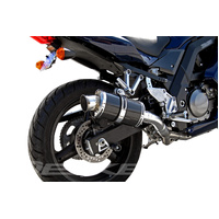 Suzuki SV650 SV650S 2003-2015 225MM Oval Carbon Exhaust System Product thumb image 2