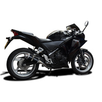 Honda CBR250R CBR250 2011-2014 MC41 225MM Oval Carbon Exhaust System Product thumb image 2