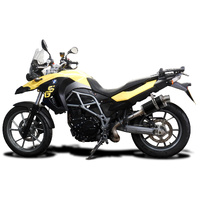 BMW F800GS F700GS 2013-2018 225MM Oval Carbon Exhaust System Product thumb image 2
