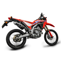 Honda CRF300L 2021-2026 225MM Oval Carbon Exhaust System Product thumb image 2