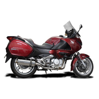 Honda NT700V Deauville (2006-2015) 350MM Oval Stainless Exhaust System Product thumb image 2