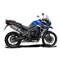 Triumph Tiger 800XR 2015-2018 350MM Stainless Exhaust System Product thumb image 2