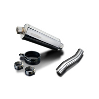 Honda CB500F 2016-2021 350MM Oval Stainess Exhaust System Product thumb image 2
