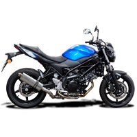 Suzuki SV650 2016-2023 350MM Oval Stainless Silencer KIT Product thumb image 2