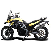 BMW F800GS F700GS 2013-2018 350MM Oval Stainless Exhaust System Product thumb image 2