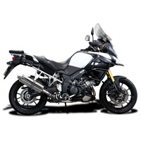 Suzuki V-STROM DL1000 2014-2020 350MM Oval Stainless DE-CAT Silencer KIT Product thumb image 2