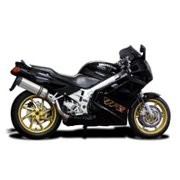 Honda VFR750FL -FP 90-03 HI-LEVEL 343MM X-OVAL Titanium Exhaust System Product thumb image 2
