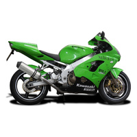 Kawasaki ZX-9 ZX9R Ninja 2002-2003 343MM X-OVAL Titanium Exhaust System Product thumb image 2