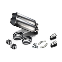 Triumph Speed Triple R 1050 2012-2016 343MM X-OVAL Titanium Exhaust System Product thumb image 2