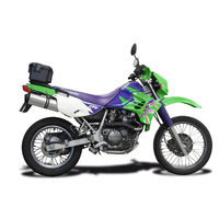 Kawasaki KLR650C 1995-2003 343MM X-OVAL Titanium Exhaust System Product thumb image 2