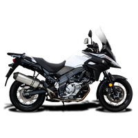 Suzuki DL650 V-STROM 17-23 DE-CAT 343MM Titanuim X-OVAL Exhaust System Product thumb image 2