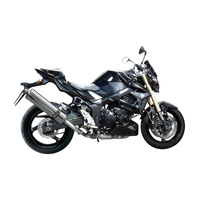 Suzuki GSX-S750 GSR750 2011-2024 450MM Oval Stainless Exhaust System Product thumb image 2