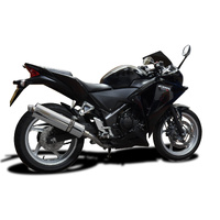 HONDA CBR250R CBR250 2011-2014 MC41 450MM OVAL STAINLESS EXHAUST SYSTEM Product thumb image 2