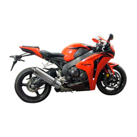 Honda CBR1000RR Fireblade 08-15 450MM Oval Stainless Exhaust System Product thumb image 2