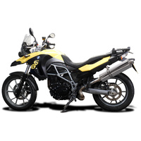BMW F800GS F700GS 2013-2018 450MM Oval Stainless Exhaust System Product thumb image 2