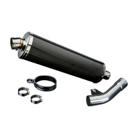Suzuki GSX650F 07-16 450MM Oval Carbon Exhaust System Product thumb image 2