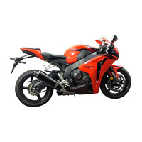 Honda CBR1000RR Fireblade 08-15 450MM Oval Carbon Exhaust System Product thumb image 2