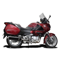 Honda NT700V Deauville (2006-2015) 450MM Oval Carbon Exhaust System Product thumb image 2