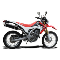 HONDA CRF250L (2012-2016) 450MM OVAL CARBON EXHAUST SYSTEM Product thumb image 2