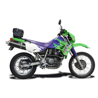 Kawasaki KLR650C 1995-2003 450MM Oval Carbon Exhaust System Product thumb image 2