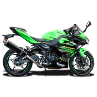 Kawasaki Ninja 400 Z400 2018-2024 450MM Oval Carbon Exhaust System Product thumb image 2