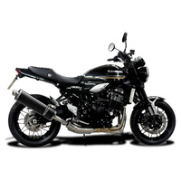KAWASAKI Z900RS 2018-2024 450MM CARBON FIBRE OVAL EXHAUST SYSTEM Product thumb image 2
