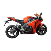 Honda CBR1000RR Fireblade 08-15 350MM Oval Carbon Exhaust System Product thumb image 2