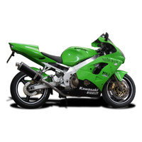 Kawasaki ZX-9R ZX9R Ninja 2002-2003 350MM Oval Carbon Exhaust System Product thumb image 2