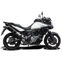 Suzuki DL650 V-STROM 2012-2016 350MM Oval Carbon Exhaust System Product thumb image 2