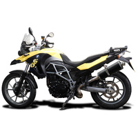 BMW F800GS F700GS 2013-2018 350MM Oval Carbon Exhaust System Product thumb image 2
