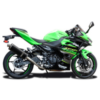 Kawasaki Ninja 400 Z400 2018-2024 350MM Oval Carbon Exhaust System Product thumb image 2