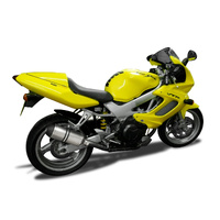 Honda VTR1000F Firestorm 1997-2006 260MM X-OVAL Titanium Exhaust System Product thumb image 2