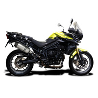 Triumph T Iger 800 ABS 2011-2020 260MM X-OVAL Titanium Exhaust System Product thumb image 2