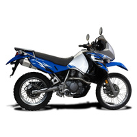 Kawasaki KLR650 AB/E 1987-2019 260MM X-OVAL Titanium Exhaust System Product thumb image 2