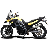BMW F800GS F700GS 2013-2018 260MM X-OVAL Titanium Exhaust System Product thumb image 2