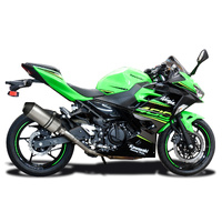 Kawasaki Ninja 400 Z400 2018-2024  260MM X-OVAL Titanium Exhaust System Product thumb image 2