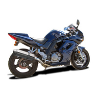 Suzuki SV650 SV650S 2003-2015 320MM TRI-OVAL Stainless Exhaust System Product thumb image 2