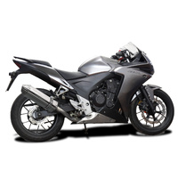 Honda CBR500R 2013-2015 320MM TRI-OVAL Stainless Exhaust System Product thumb image 2
