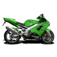 Kawasaki ZX-9R ZX9R Ninja 2002-2003 320MM TRI-OVAL Stainless Exhaust System Product thumb image 2