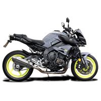 Yamaha MT10 MT-10 16-23 320MM TRI-OVAL Stainless DE-CAT Exhaust System Product thumb image 2
