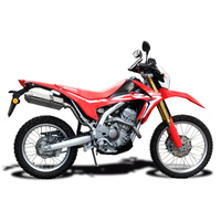 HONDA CRF250L RALLY 17-20 320MM TRI OVAL STAINLESS EXHAUST SYSTEM Product thumb image 2