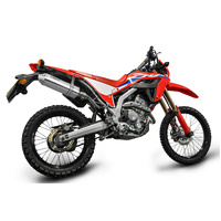 Honda CRF300L 2021-2026 320MM TRI-OVAL Stainless Exhaust System Product thumb image 2