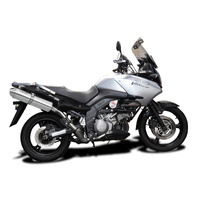 Suzuki DL1000 V-STROM 02-13 420MM TRI-OVAL Stainless Exhaust System Product thumb image 2